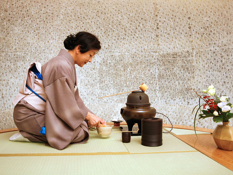 Ẩm thực Nhật bản nổi tiếng với nghệ thuật trà đạo