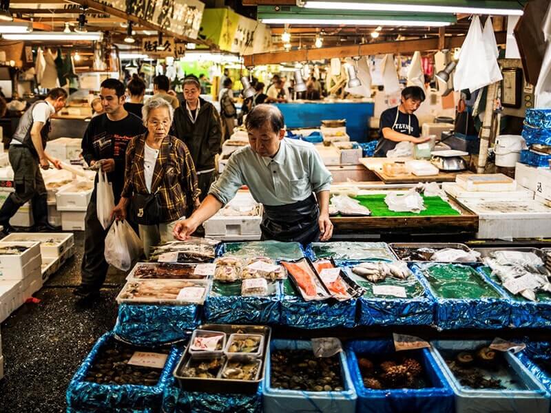 Chợ cá Toyosu mới