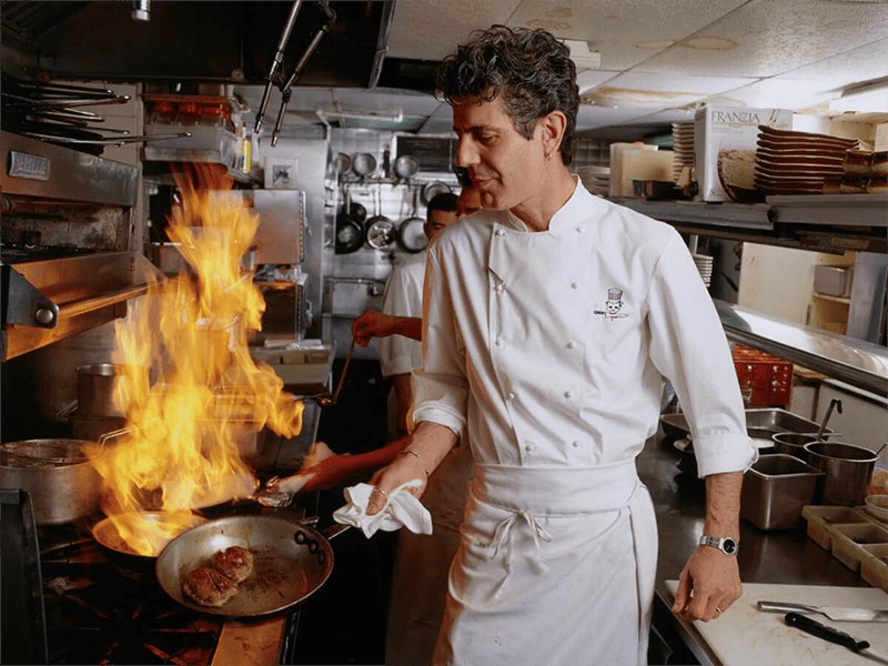 Đầu bếp hàng đầu thế giới Anthony Bourdain