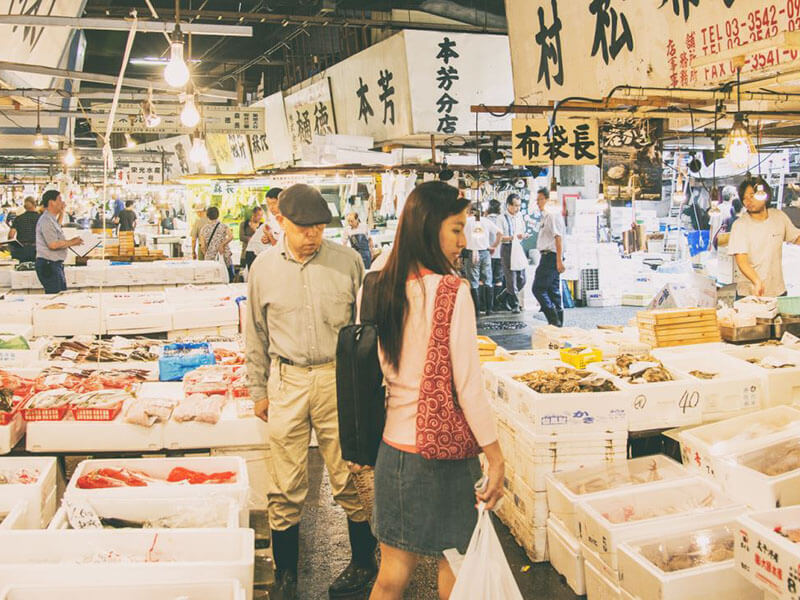 Nguồn gốc của chợ cá Toyosu