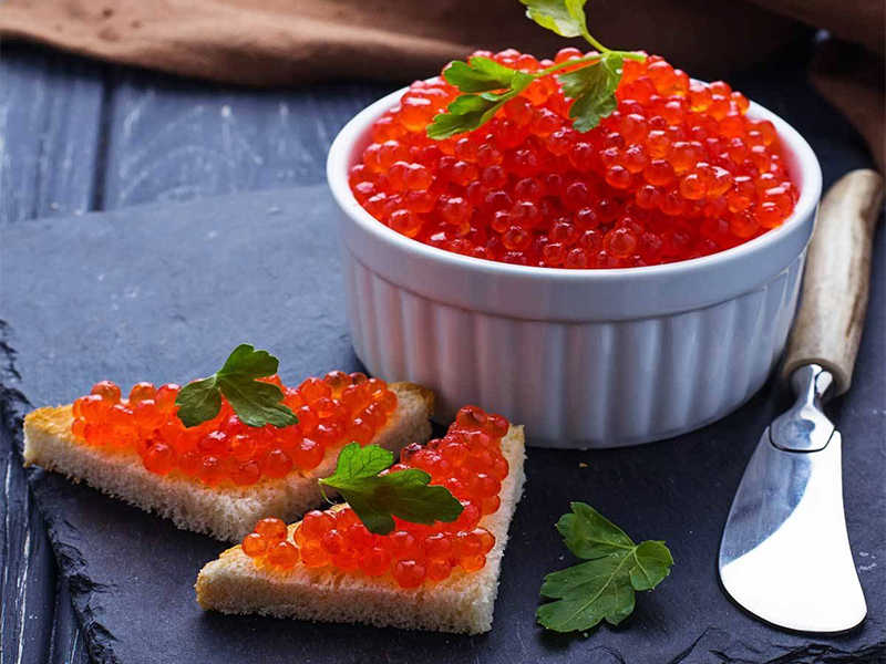 Caviar là gì? phân biệt caviar với những loại trứng cá khác