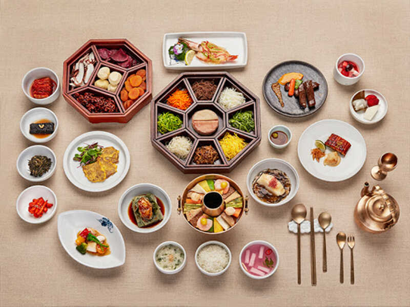 Ẩm thực Hàn quốc định lượng món ăn