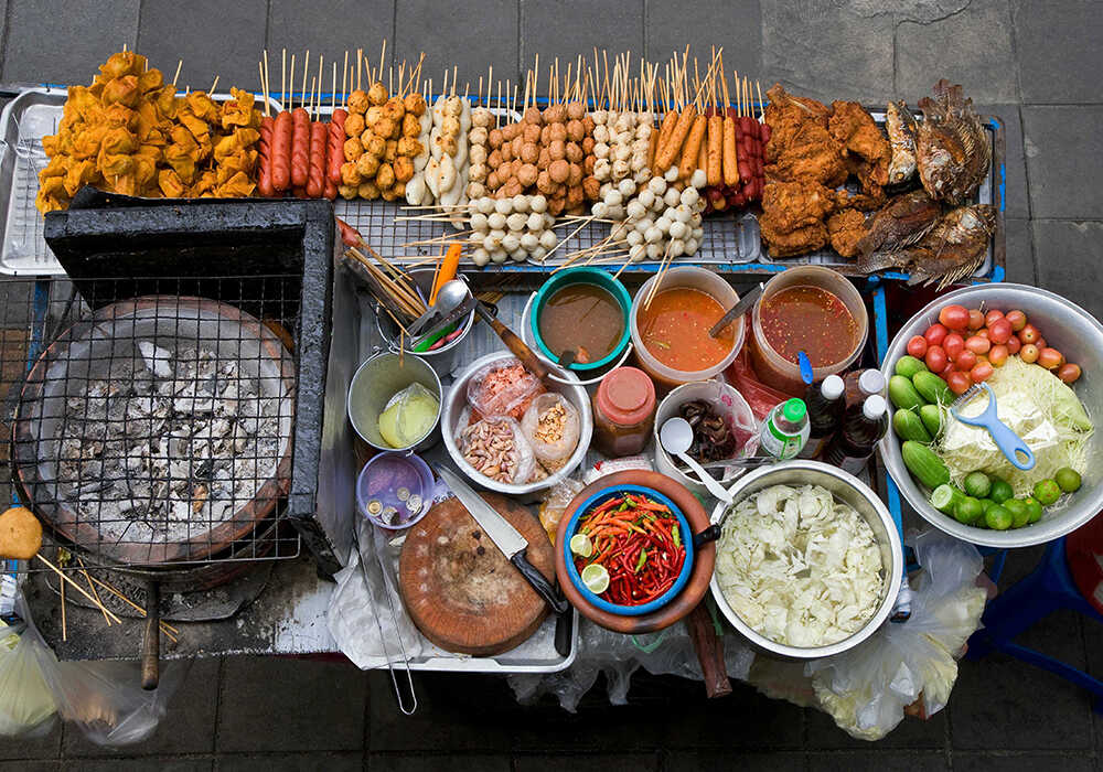 ẩm thực đường phố văn hóa bản địa