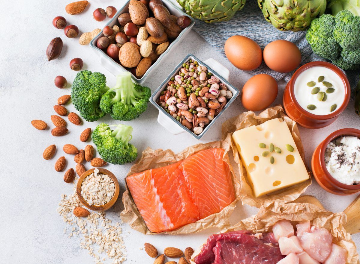 Thực phẩm giảm cân giày protein