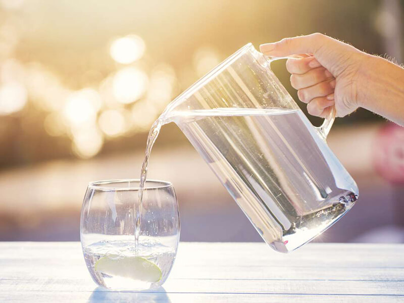 Uống nước hỗ trợ giảm cân