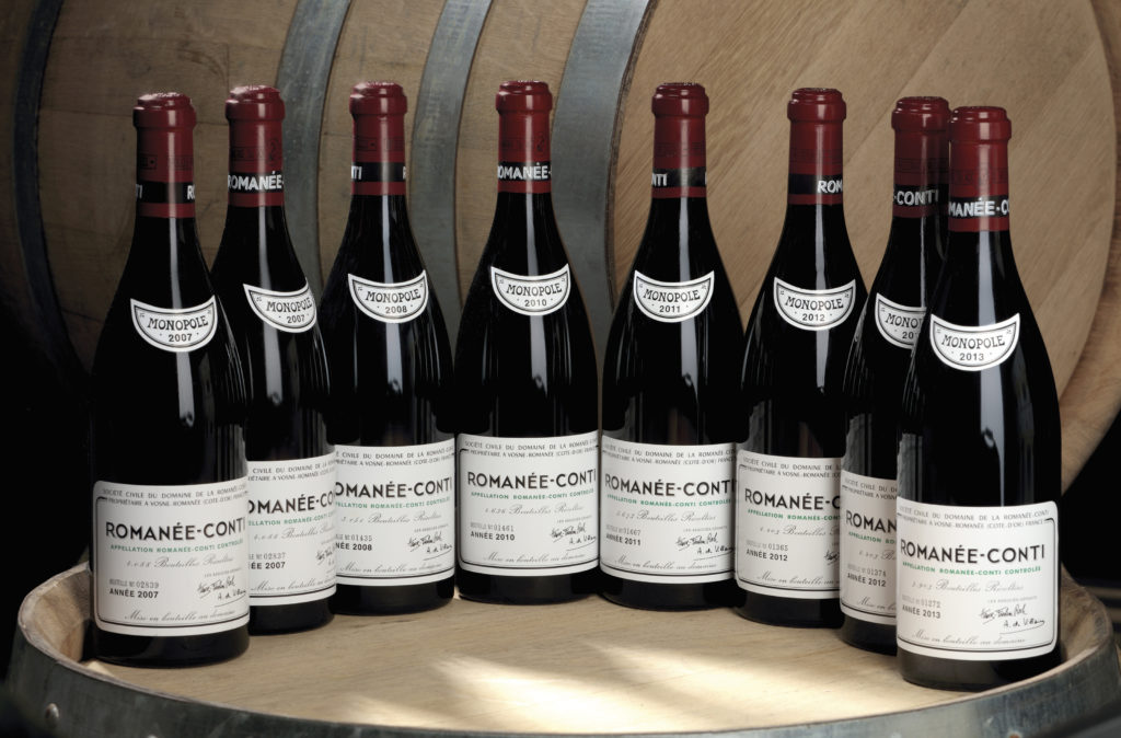 Domaine de la Romanee-Conti là loại rượu vang đắt tiền nhất trên thị trường