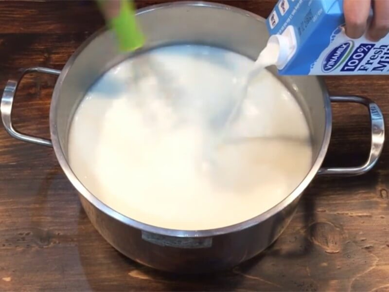 Làm sữa chua từ nôi chiên không dầu