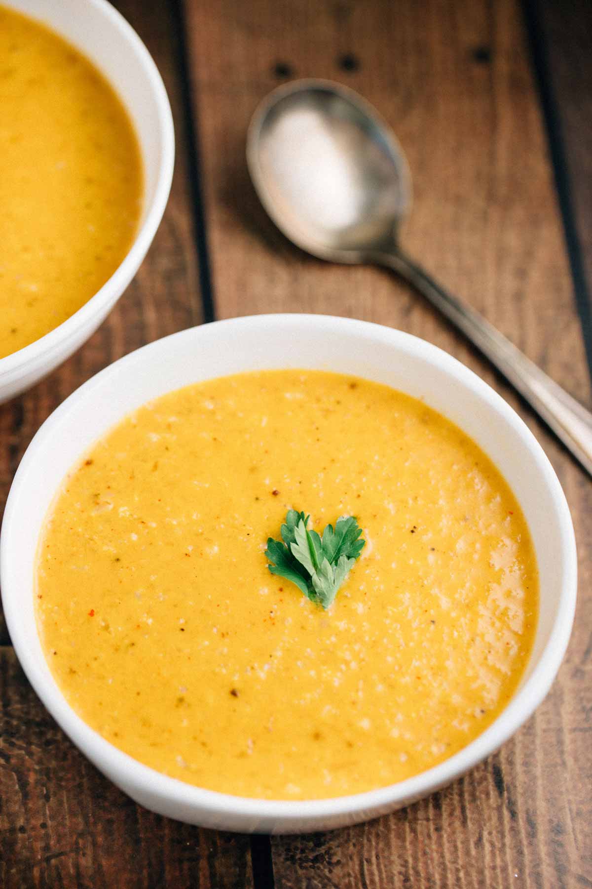 Cách làm súp súp lơ trắng cà ri
