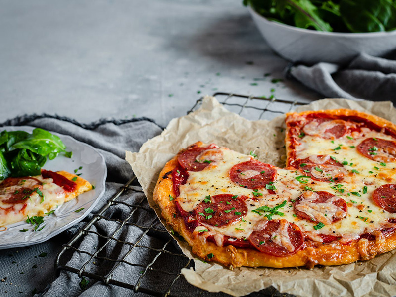 Cách làm pizza keto đơn giản