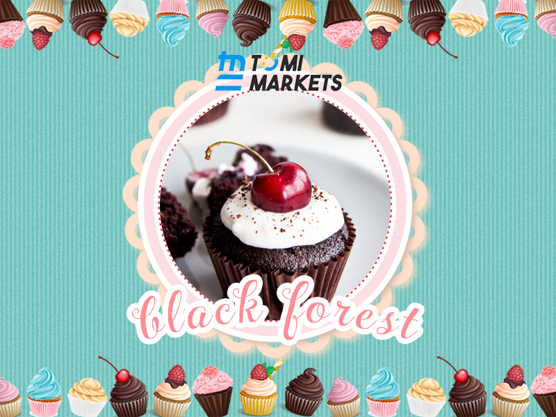 Công thức làm cupcake black forest